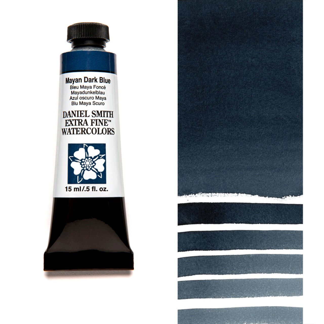 Daniel Smith Extra Fine Watercolors - Mayan Dark Blue, 5 ml Tube